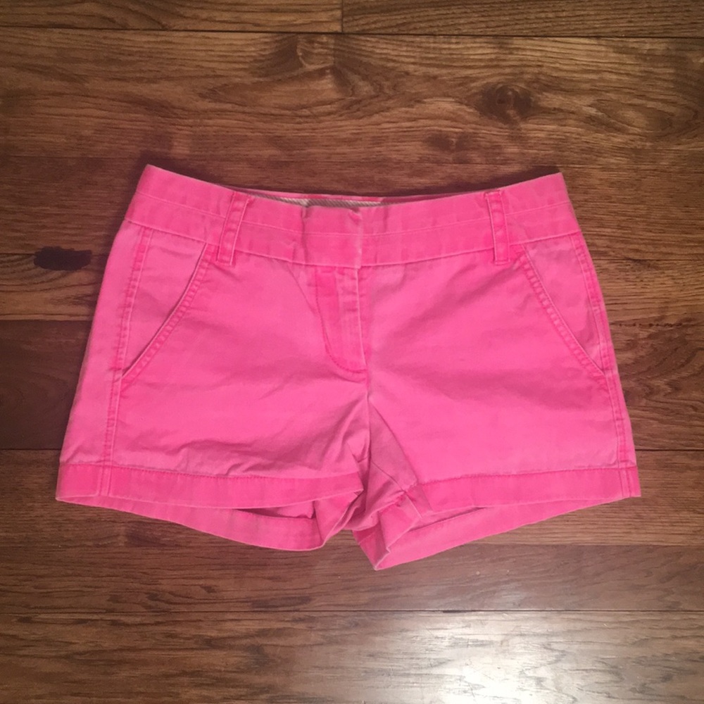 J. Crew Women’s Pink Chino Shorts